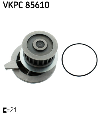 Vodné čerpadlo, chladenie motora SKF